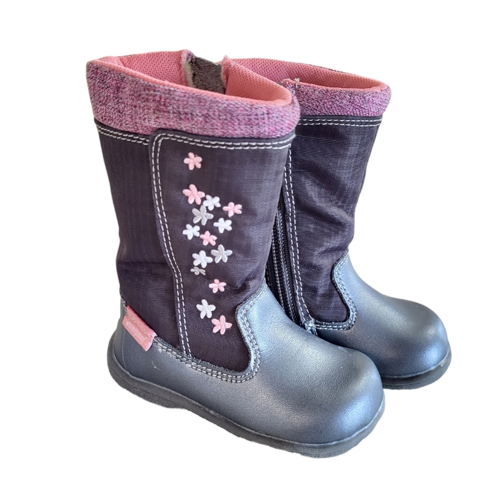 See Kai Run Waterproof Fall Girls rain Boots